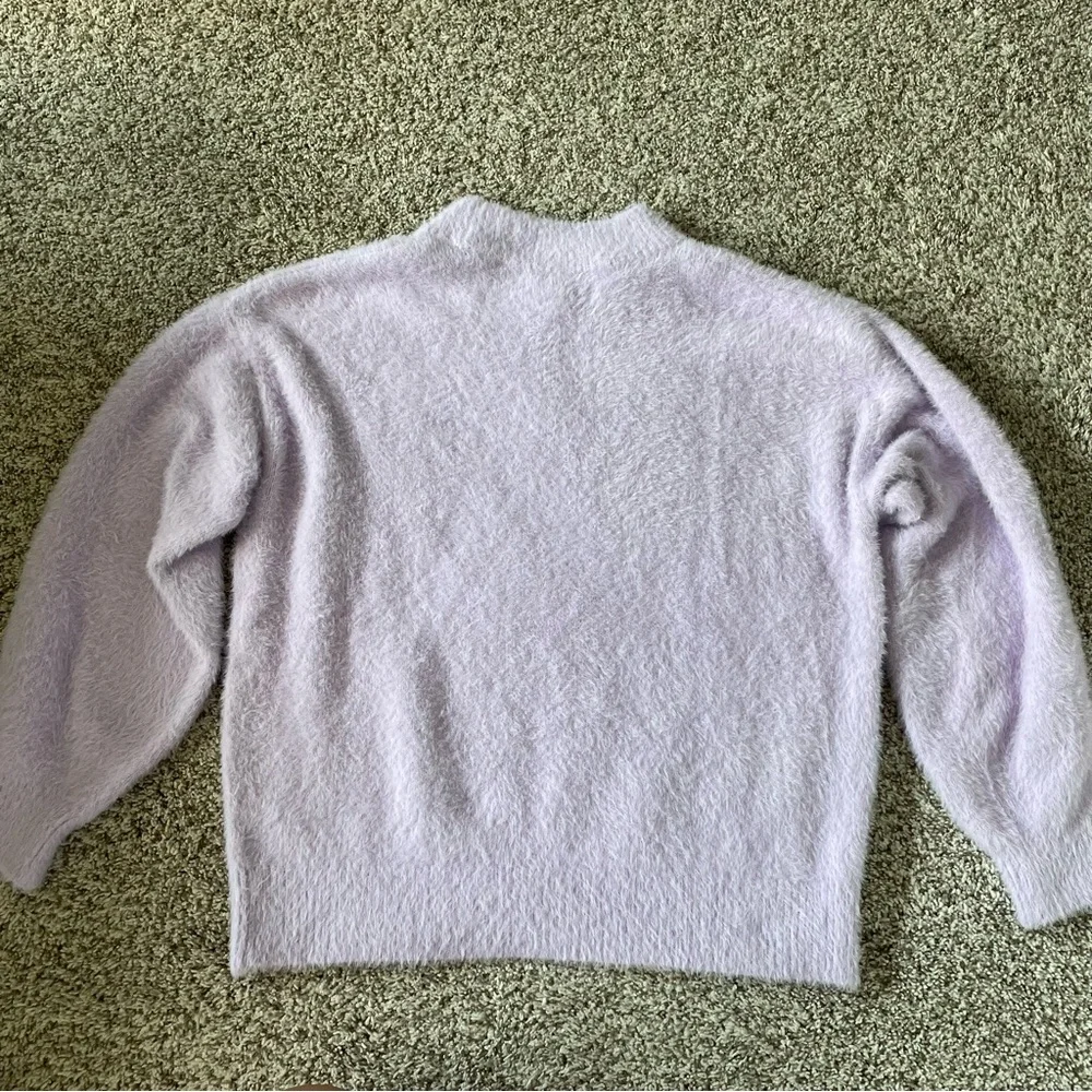 CALIA by Carrie Underwood Purple Cowl Neck Sweater medium - Picture 3 of 6